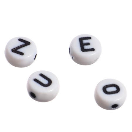 Set for creativity "Create your decoration", beads, letters, 24 types-10