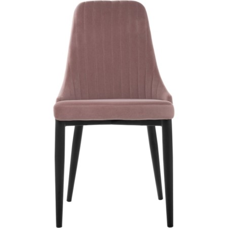 CHIL STILL A Metal Kora Metal/Velur, Black/Pink 47x57x89 cm-3