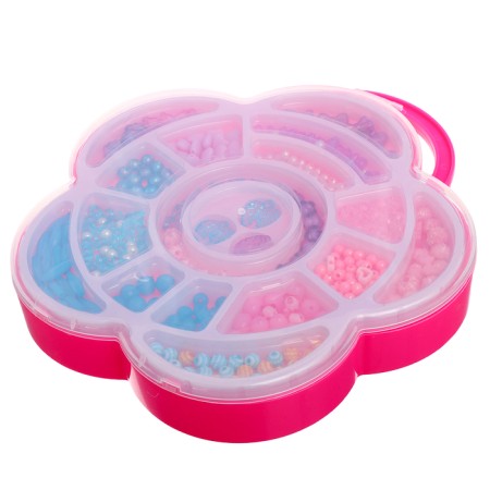 A set of beaded "needlewoman", in a suitcase-10