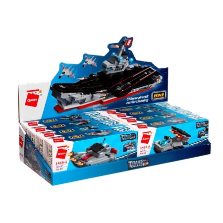 Designer military zone "Battle Transport", 8 types, mix-18