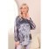 Female suit, size 44, gray color