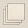 Set of napkins SL Home: Black Frame "Aivori" 30x30 cm - 3 pcs., 100% cotton, 470 g/m2