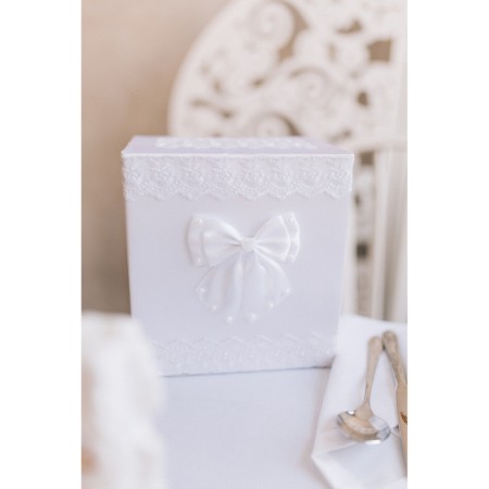 Money box "Family Bank" with lace-3