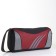 Sports bag with lightning, long belt, black/red color