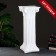 Column "Antique", white 65x27cm