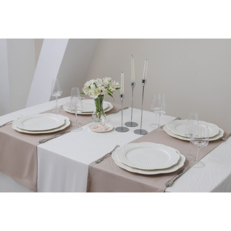 Porcelain dish Magistro "Study", D = 40.5 cm, white color-5