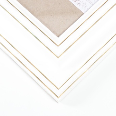 Photo frame pine С43 0033 30x45 cm (plastic screen)-1