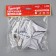 LED top for the Christmas tree “Silver Star” 16 cm, 10 LED, wire 2 meters, 220 V, glow of multi