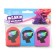 Close for hair with a clamp, set 3 colors