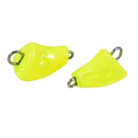 Cargo bullet-excentric painted pissy Yaman 10 pcs., 6 g, yellow-2