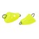 Cargo bullet-excentric painted pissy Yaman 10 pcs., 6 g, yellow