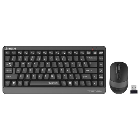 Keyboard + Mouse A4Tech FSTYLER FGS1110Q CLAV: Black/Gray Mouse: Black/Gray USB USB 103388-1