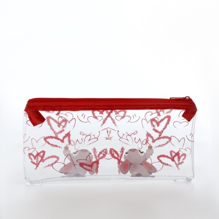 Lightning cosmetic bag, transparent color-1