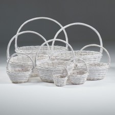 Stone of baskets 8 pcs 63 × 22/58 54 × 20/52 46 × 18/45 39 × 16/38 32 × 14/31 26 × 12/25 20 × 10/20 14 × 8/14 cm