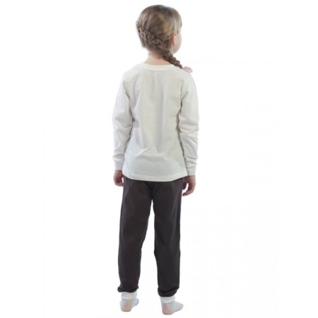 Children's “Skull” costume, height 116 cm, milk color-3