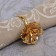 A set of rings for napkins, 6 pcs, with crystals