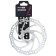 Dream Bike brake disc, with an adapter, 160 mm