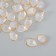 Decor for creativity Plastic "Transparent-gold" Set 25 pcs 2.3x1.6 cm