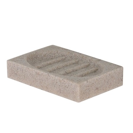 Axentia Venedig soapbred rectangular from polyurezine imitation of sandstone, 13x9.5x2.5 cm