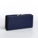Women's wallet on magnet, blue color