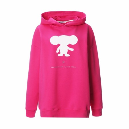 Women's sweatshirt KAFTAN Cheburashka size 40-42, pink-6