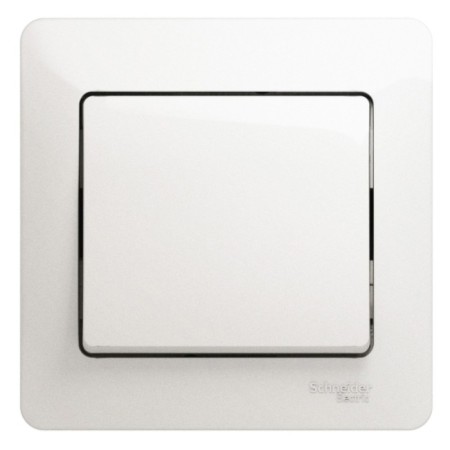 Switch Sche GSL000612 Glossa, SP, 10A, 1 key, pearly color