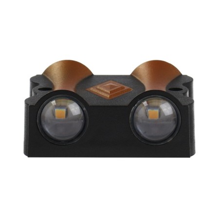Front Facade "Gloss", FSD-046, 4 W, 3000K, 2 rays, IP65, 220 V, plastic, black-5