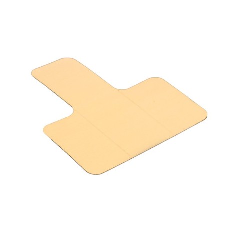 The substrate for eclair, gold - white, 12.5 x 14 x 0.1 cm, 0.8 mm-1
