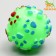 Brying toy "Ball" for dogs, 6.5 cm, green