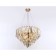 Crystal chandelier with Ambrella Light, Traditional, Tr5258, E27, Color Gold