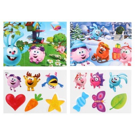 Fun Velcro "Smart Loto", Smeshariki-4