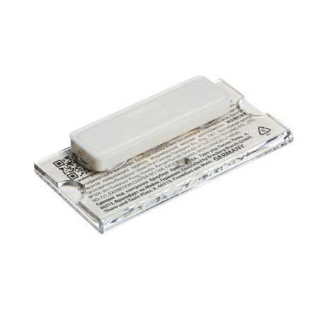 Horizontal badge 35 x 70 mm, magnetic-11