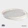 Porcelain dessert plate Magistro Urban, D = 18.2 cm, white color
