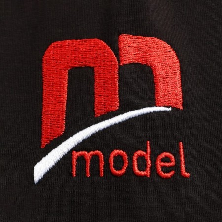 Male costume (sweatshirt/pants), black/red color, size 46 (m)-6