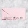 Happy birthday envelope, pink roses, 16.5 × 8 cm