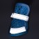 Cross shoes, set 4 pcs, 2 size (4.4 x 3.4 cm), blue