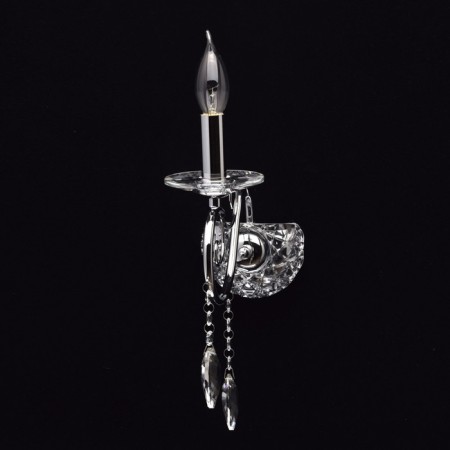 Bra "Adele", 1x40W E14, chrome 34x12x25 cm-2