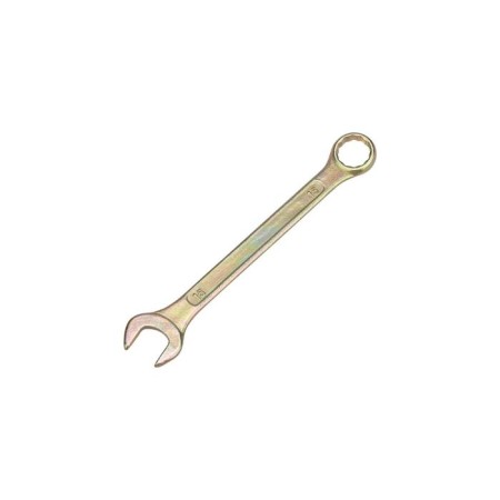 Combined Rexant 12-5810-2 key, yellow zinc, 15 mm