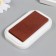 Stamping pillow for textiles, wood, papers "Chocolate" 5.3x9.5 cm