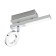 Bra Cardillio 1 2x2.2W LED, 3000K, 640LM, chromium color