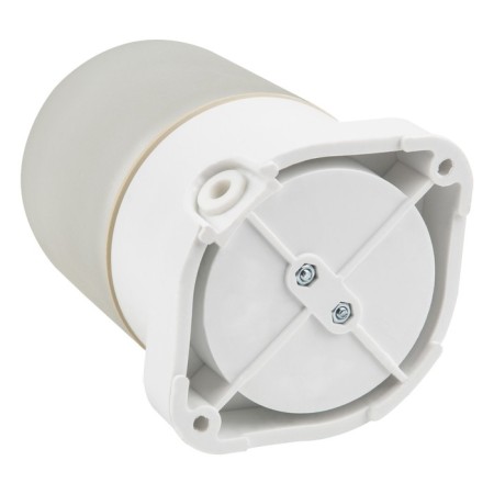 Moistured Lamp Uniel, 60 W, E27, IP65, 137x107x84 mm, white color-2
