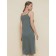 Women's dress, size 44, green color