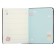 Gift notebook, A6, 100 sheets, a colored block, with a curly knife on a magnet, "anime", mix