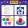 Game for children and adults "Big Family Quiz", 2-6 players, 6+