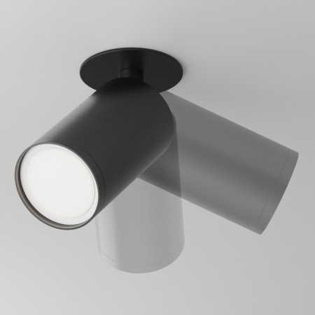 Technical C049CL-U-1B, 1xGU10, 10W, 5.2x5.2x12.5 cm, black color is black-1