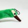 Textile toy "duck", 30 x 9 cm, green