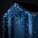 Garland "fringe" 3 x 0.9 m, IP65, UMS, dark rubber thread, 232 LED, white glow, 220 V
