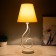 Lamp table Marcel 1x15W E14 18x18x42cm White/Risalux lemon