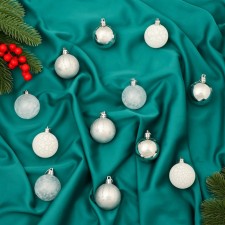Set of balls plastic D-5 cm, 12 pcs 