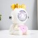 Night-wound Mishka Bear Cosmonaut Led usb white 12x12x16.5 cm